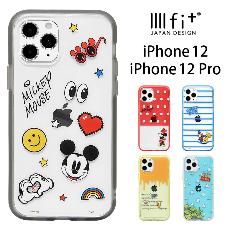 IIIIfit clear ディズニー iPhone12 iPhone 12 pro ハードケース クリア iPhone12pro スマホケース ケース キャラクター ミッキー ドナルド カバー アイフォン iPhone 12pro ハードカバー ジャケット かわいい アイホン オシャレ プロ おしゃれ