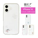 ディズニー キャラクター IIIIfit Clear iPhone16 ハードケース iPhone 16 6.1インチ クリアケース ケース iPhone16ケース カバー アイフォン16 | グッズ スマホカバー スマホケース iPhone16カバー アイフォン16ケース iPhoneケース ミッキー スティッチ マリー プーさん