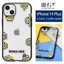 (マラソン限定10%OFFクーポン配布予定) IIIIfit Clear ミニオンズ iPhone14 Plus クリアケース iPhone14 プラス 6.7インチ スマホケース ケース キャラクター minions カバー アイフォン iPhone 14plus ジャケット かわいい アイホン | 14プラス iPhoneケース スマホ