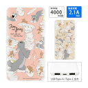 (5/9 20:00〜5/16 01:59 15%OFFクーポン配布) 【PSE適合品】トムとジェリー急速充電 USB出力 Type-C スマートフォン充電器 ...
