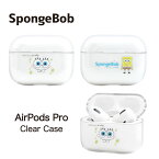 スポンジ・ボブ AirPods Pro ハードケース クリアケース クリアカバー グッズ キャラクター スポンジボブ ゆるかわ オシャレ エアーポッズ pro Air Pods プロ クリアカバー ケース かわいい ポップ エアーポッド pro ケース スリム