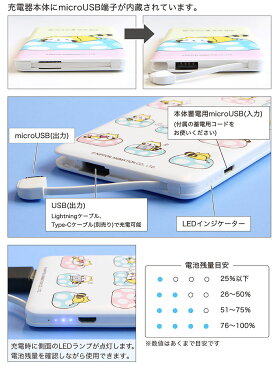 【PSE適合品】 だらりぐまラスカル 急速充電 USB出力 リチウムイオンポリマー充電器 2.1A 4000mAh リチウム充電器 キャラクター グッズ かわいい モバイルバッテリー あらいぐまラスカル iPhone Android LEDランプ スマホ充電器