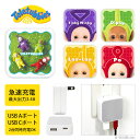 (5/9 20:00〜5/16 01:59 15%OFFクーポン配布) テレタビーズ ACアダプタ 2台同時充電可能 USB タイプC ティンキーウィンキー ラ...