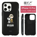 IIIIfit ピーナッツ iPhone13 Pro ハードケース iPhone13 pro スマホケース ケース キャラクター スヌーピー ジョークール 50周年 ブラック 黒 カバー アイフォン iPhone13 プロ ハードカバー アイホン アイホン13ケース アイフォンケース iphoneカバー