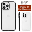 IIIIfit Clear iPhone14 Pro Max NAP[X iPhone14 ProMax 6.7C` X}zP[X P[X ubN F  NA Vv Jo[ ACtH 14Pro max n[hP[X WPbg 킢 ACz IV |ACtH14promax ACz14v