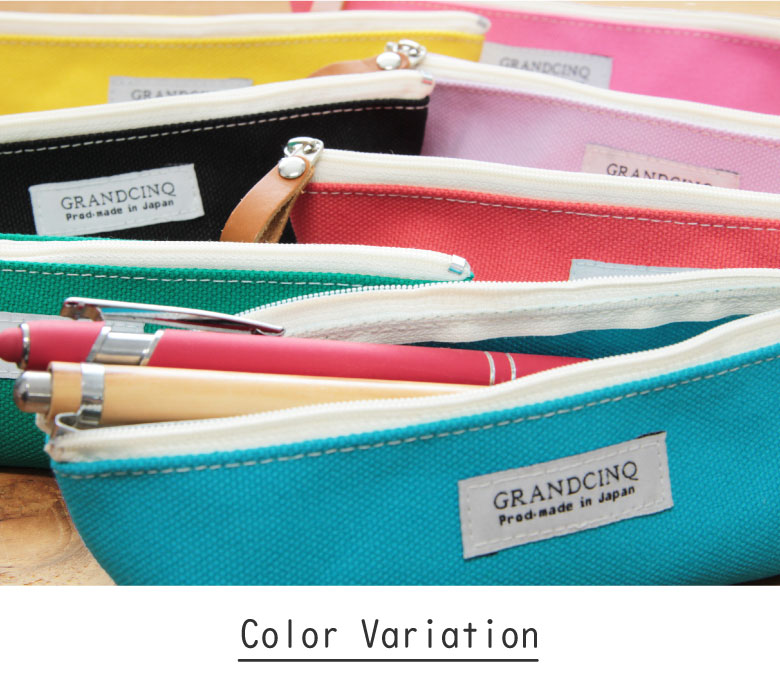 帆布ペンケース 日本製 シンプル コンパクト おしゃれ 小物入れ 無地 帆布 かわいい メンズ レディース ビジネス 学校 新生活 monomode-10199986 スマホケースの店 モノモード サンプル画像3