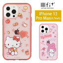 IIIIfit Clear サンリオ iPhone13 Pro Max クリアケース ハローキティ キティ iPhone13 pro Max スマホケース ケース キャラクター カバー アイフォン iPhone 13プロ max スマホカバー ハードケース iphoneケース iphoneカバー アイホンケース 携帯ケース