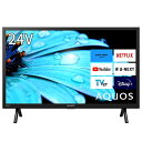 㡼(SHARP) 24V վ ƥ  2T-C24EF1 ͥåưб Android TV Dolby Audioб