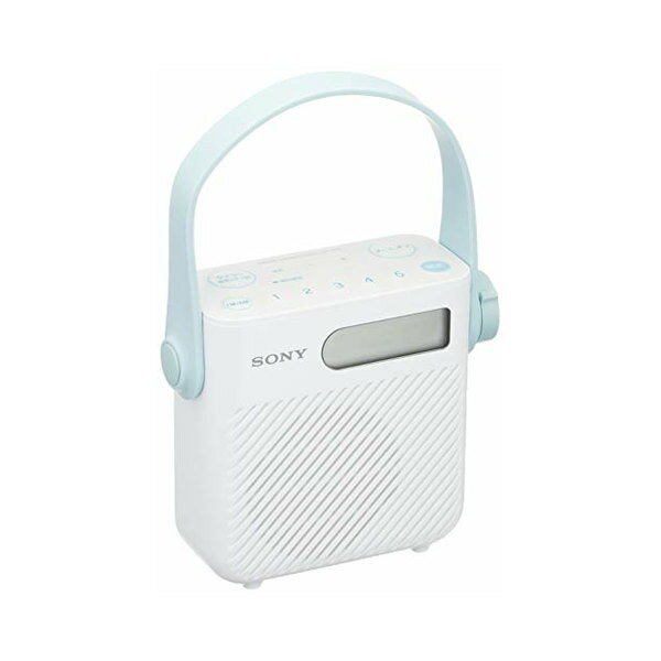 バスラジオのギフト ソニー シャワーラジオ FM/AM/ワイドFM対応 防滴仕様 ICF-S80