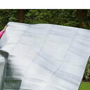 HWSHOW アルミシート 銀マット キャンプ 用 冬 断熱 厚手 アルミマット 250×200cm テント シート マット ピクニック 防水 防災 保温