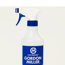 ◆商品名：ゴードンミラー(Gordon Miller) スプレーボトル 500ml サイズ:約W86×H232×D66mm トリガー:SPRAY/STREAM切替 素材:ボトルPE/トリガーPP,PE 日本製 1482942 「CHARGE UP, GARAGE LIFE」をコンセプトとしたガレージライフスタイルブランドGORDON MILLER(ゴードン ミラー) 「置いてるだけでもサマになるカッコいいスプレーボトル。自分だけのスプレーボトルで差をつけましょう」買ったままのスプレーボトルでは恥ずかしい、物足りないと感じてる方へ、こだわりのスプレーボトルで他人と差をつけてみませんか。車やお家のお掃除、衣類の消臭、園芸用に。中身は今まで通りでも、ボトルを変えるだけでワクワク。トリガーは「SPRAY/STREAM」の切替式なので用途はお客様次第です。片手で持ちやすい形状と容量500ml、裏面には用途を書き込めます。 ■容量500ml ■トリガー: SPRAY/STREAM切替 ■サイズ:約W86×H232×D66mm ■素材:ボトル: PE/トリガー: PP、PE ■原産国:日本《GORDON MILLER/ ゴードン ミラー》 「CHARGE UP, GARAGE LIFE」をコンセプトとしたガレージライフスタイルブランドGORDON MILLER(ゴードン ミラー)。 ガレージユースやカーライフを前提とした機能的なデザインのガレージウェアやファニチャー、アウトドアギア、ツール、カーインテリア、カーウォッシュなどのさまざまなプロダクトを通して、愛車のあるガレージから拡張していくライフスタイルを提案します。