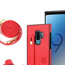 Galaxy S9 Plus SC-03K/SCV39 対応 スマホ ケース Galaxy S9 Plus 肩掛け 首かけ 斜めがけ ショルダー SCV39 ケースSC-03K 財布型 ケ