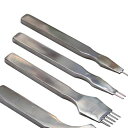 Active Island 菱目打ち 高速度鋼 4本セット レザークラフト 工具 a294 (6mm)