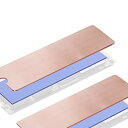 Mauknci m.2 ヒートシンク 銅 薄型 ヒートシンク デスクトップ ラップトップ 用 m.2 ssd ヒートシンク 【2セット】