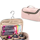 Yarwo ダイソンエアラップスタイラー用収納バッグ ヘアカーラーアクセサリー収納可 360度回転フック付き ピンク