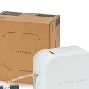 ブラザー工業 ブラザー ラベルライター ピータッチキューブ PT-P300BT (スマホ専用/3.5mm~12mm幅/TZeテープ)