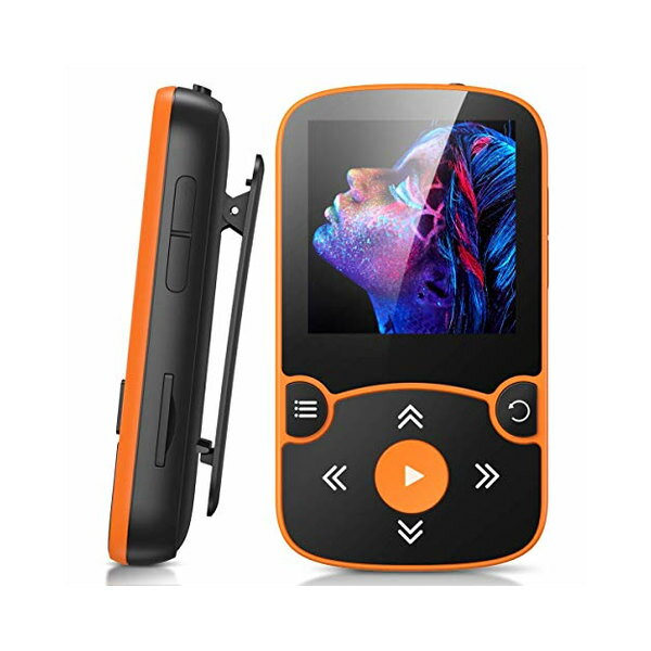 AGPTEK MP3プレーヤー AGPTEK MP3プレーヤー クリップ式 運動用 Bluetooth5.0 音楽プレーヤー 30g超軽量 16GB内蔵 miniサイズ スポーツ ロスレスサウンド