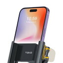 Tiakia 自転車 スマホホルダー 携帯ホルダー ロードバイク スマホ自転車ホルダー スマホ固定用 360度回転 スマホスタンド クロスバイ