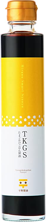 [平野醤油] たまごかけごはん醤油 TKGS(たまごかけごはん醤油) 200ml(スマート瓶) /しょうゆ/出汁?油/だし醤油/卵かけご飯/目玉焼き/調味料/ごはん