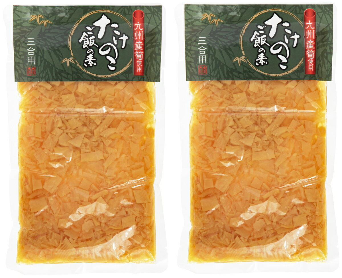 送料無料 [堀永殖産] たけのこご飯の素 240g×2 /たけのこご飯の素 炊き込みご飯の素 惣菜 時短 簡単調理