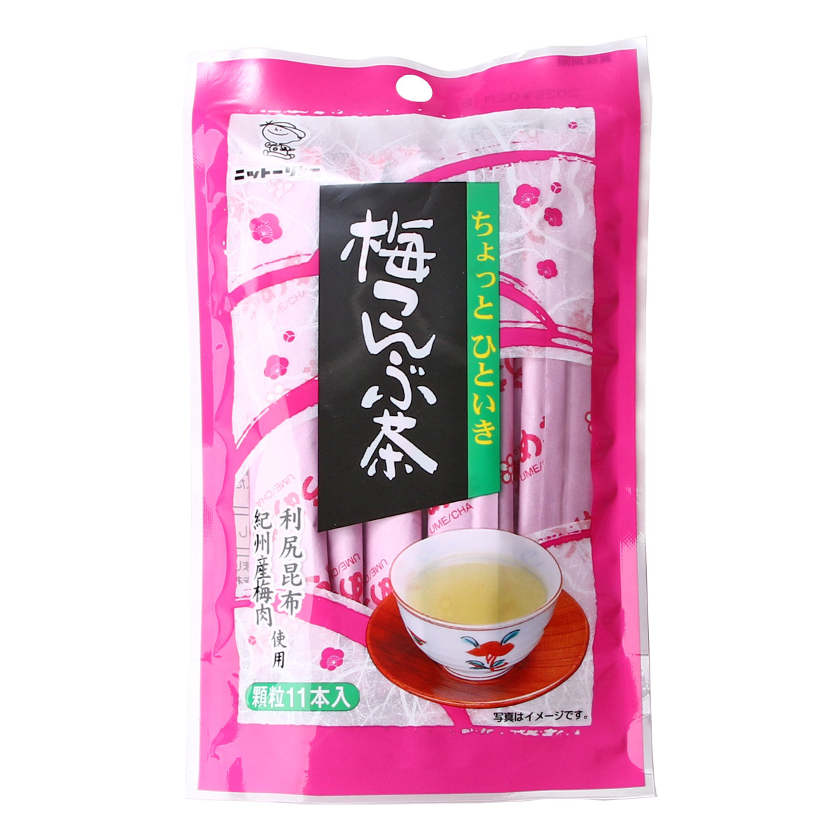 [日東食品工業] お茶 梅こんぶ茶 顆
