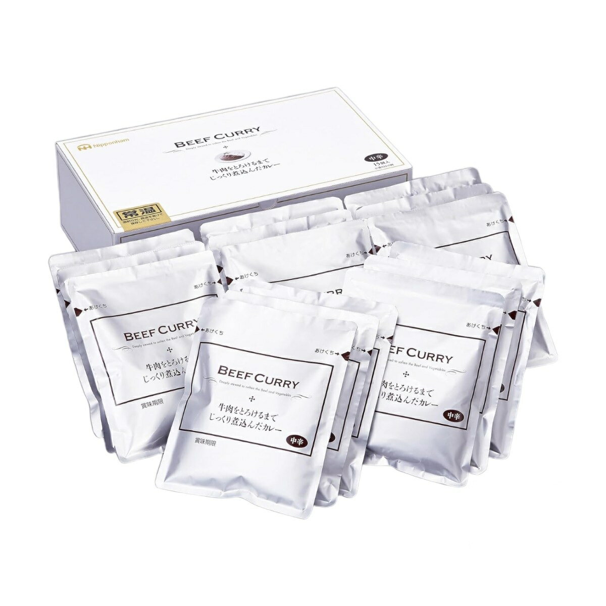 【10%OFF 楽天スーパーSALE限定】レトルトカレー [日本ハムマーケティング] カレー 牛肉をとろけるまで..