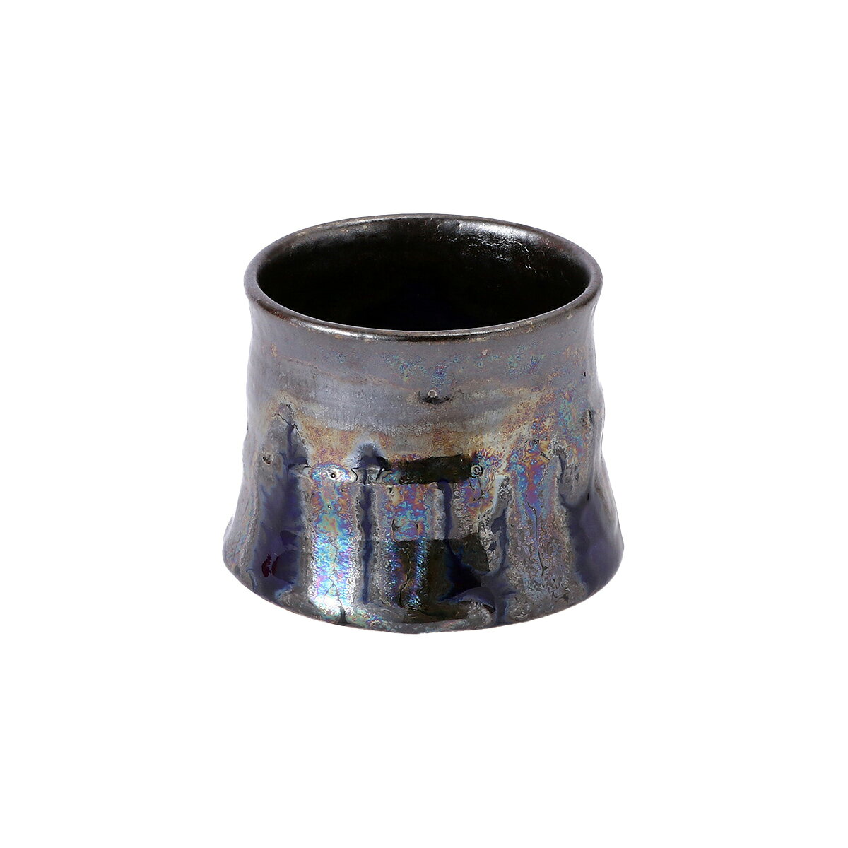 MONONEの[雲城山焼窯元] 陶器 ラスタースイング台形カップゆらゆら 1個 /陶器 コーヒーカップ セット おしゃれ 日本製 窯元 雲城山焼 焼き物 プレゼント マグカップ 食器｜アングル3