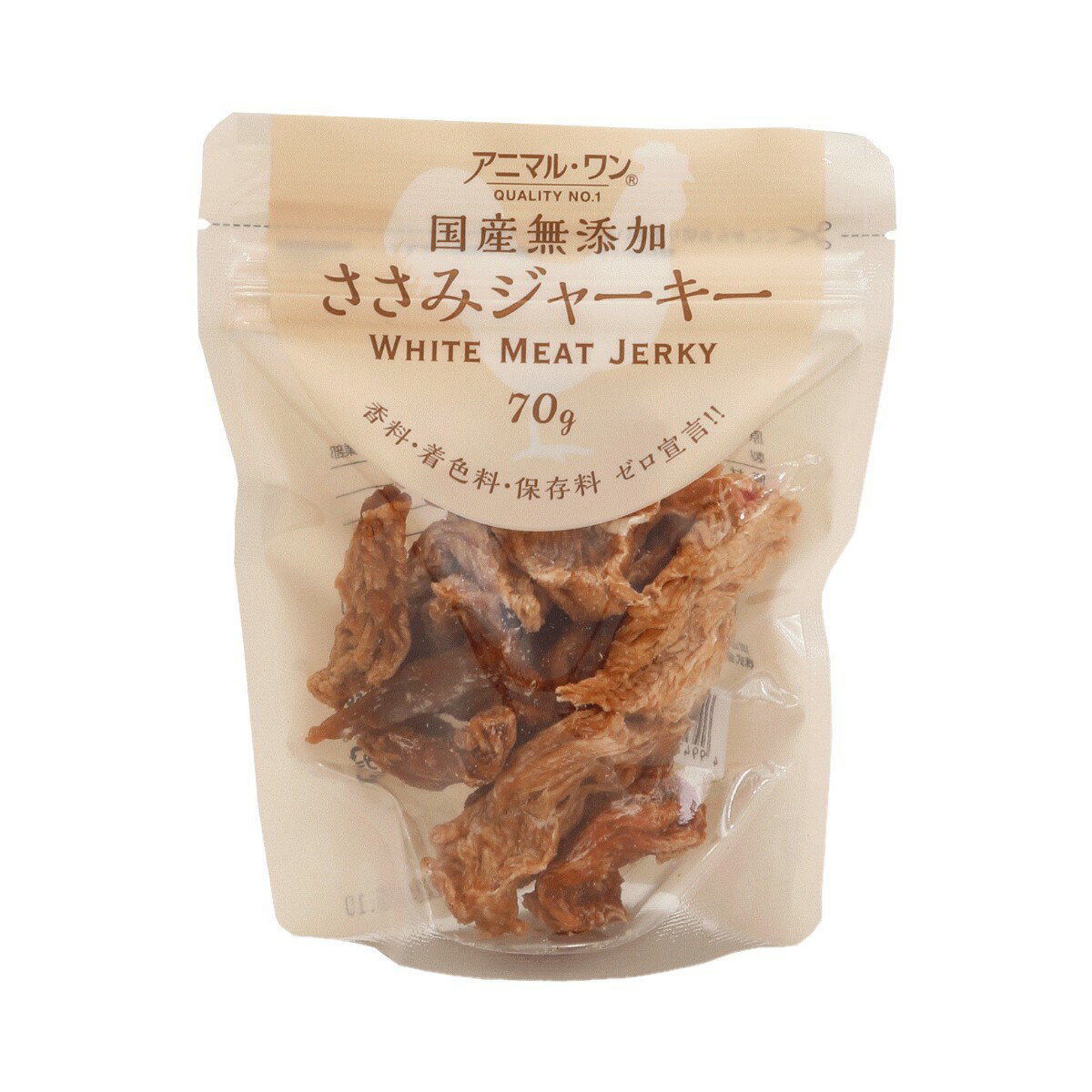 Rakuten - [ベストアメニティ] ペットフード ささみジャーキー 70g /犬用おやつ おやつ ペットフード ペット用品 国産 犬用 ささみ ジャーキー ヘルシー ご褒美