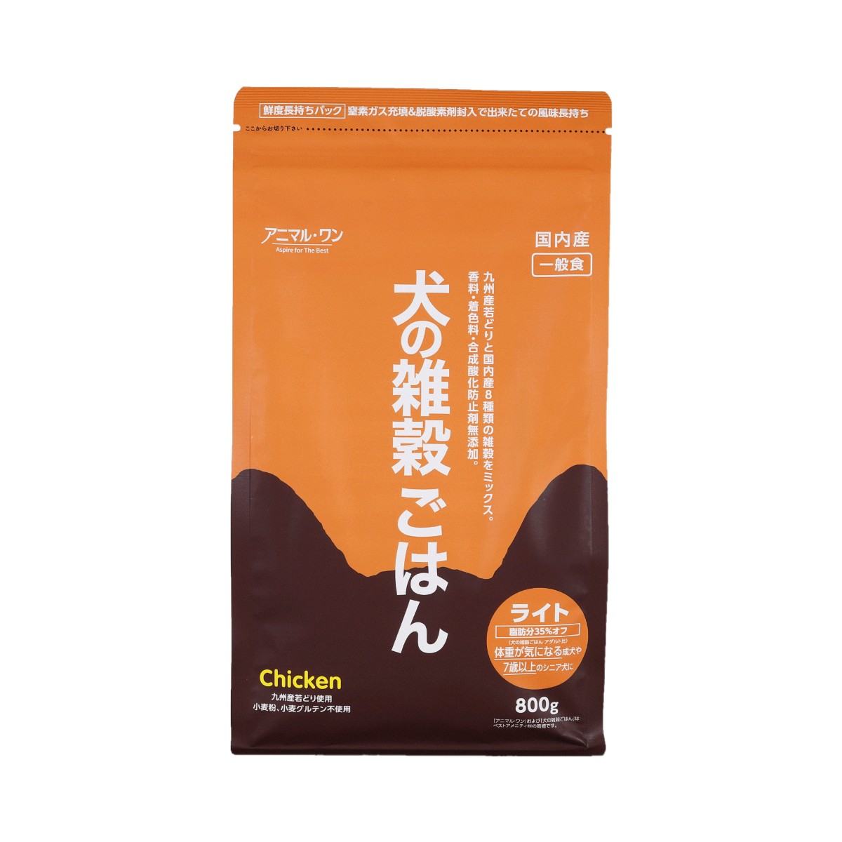 Rakuten - [ベストアメニティ] ペットフード 犬の雑穀ごはん ライト 800g /ペットフード ドッグフード ペット用品 国産 雑穀 成犬用 犬用ごはん 栄養補助食 栄養バランス 健康 ヘルシー