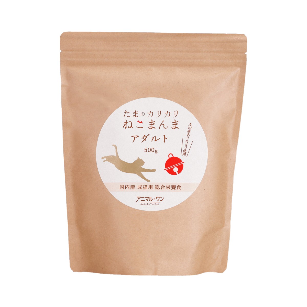 Rakuten - [ベストアメニティ] ペットフード たまのカリカリ ねこまんま アダルト 500g /ペットフード キャットフード ペット用品 国産 トッピング 猫用ごはん 健康 栄養 手軽 食欲アップ