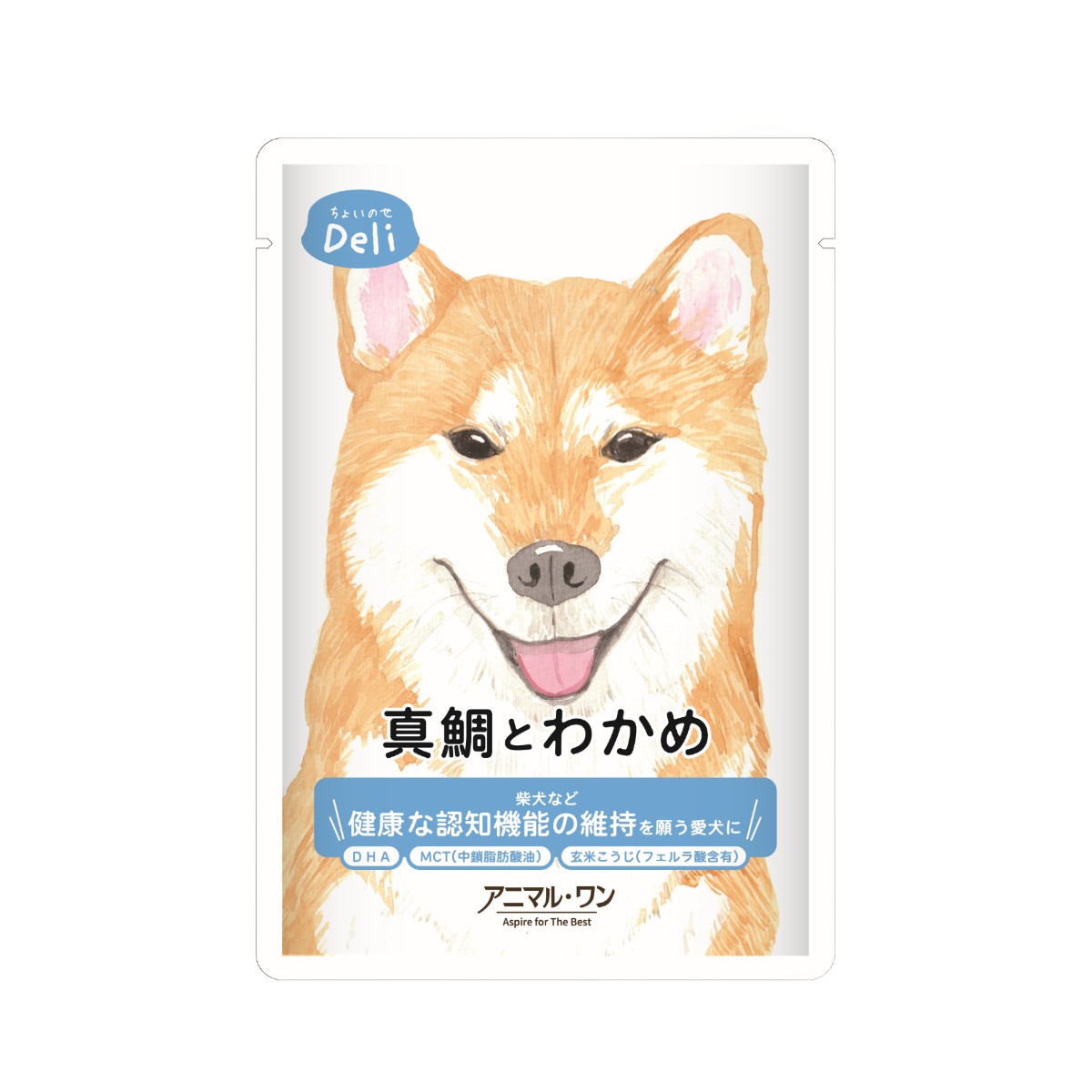Rakuten - [ベストアメニティ] ペットフード ちょいのせDeli 真鯛とわかめ 60g /ペットフード ドッグフード ペット用品 国産 トッピング 成犬用 犬用ごはん 健康 栄養 手軽 柴犬