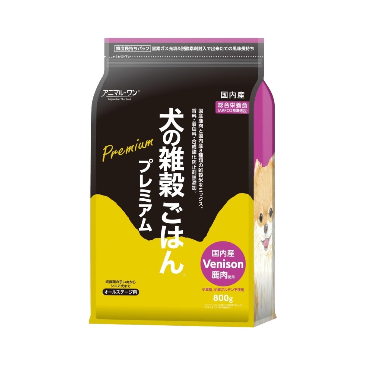 樂天商城 - [ベストアメニティ] ペットフード 犬の雑穀ごはん プレミアム 800g /ペットフード ドッグフード ペット用品 国産 雑穀 成犬用 犬用ごはん 栄養補助食 栄養バランス 健康 ヘルシー
