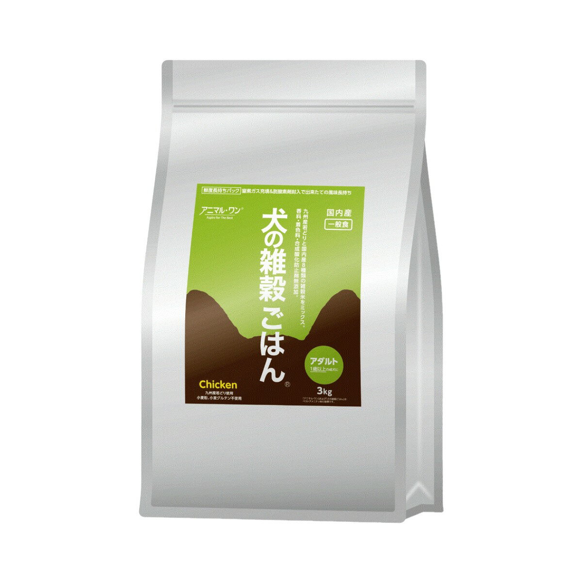 Other - [ベストアメニティ] ペットフード 犬の雑穀ごはん アダルト 3kg /ペットフード ドッグフード ペット用品 国産 雑穀 成犬用 犬用ごはん 栄養補助食 栄養バランス 健康 ヘルシー