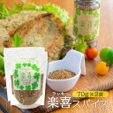 九州 宮崎 スパイス 喜 調味料 お土産 福島精肉店 楽喜(ラッキー)スパイス 袋入 70g×2 【メール便／送料無料】