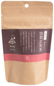 玄米茶 緑茶 お茶 日本茶 袋茶 ティーバッグ [茶のみ仲間] 袋茶 加賀玄米茶 棒茶仕立て 35g(2.5g×14包)