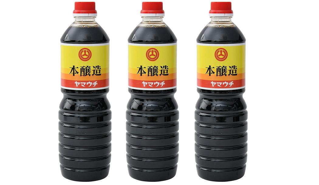 [山内本店] 醤油 本醸造 しょうゆ 1000ml×3本セット /九州 熊本県 菊池 菊陽 老舗 醸造元 1