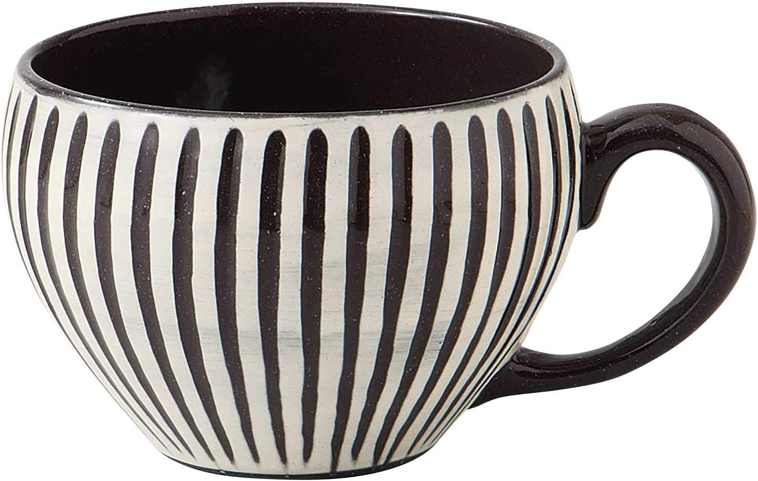 【30%OFF 楽天スーパーSALE限定】波佐見焼 スープボウル・カップ [浜陶] スープカップ スープカップ 黒..