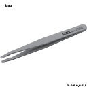 【ポイント3倍 8/27まで】 ANEX アネックス プラスチックピンセット先平細型120mm 233