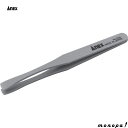 【ポイント3倍 8/27まで】 ANEX アネックス プラスチックピンセット先丸平型120mm 234