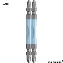 【ポイント3倍 7/13~15】 ANEX アネックス カラートーションビット2本組 薄水色 +2x85 ACTP-2085