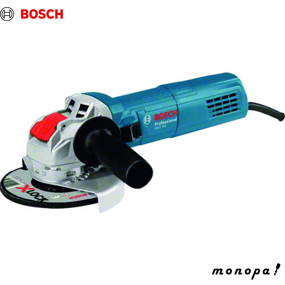 ボッシュ X-LOCKディスクグラインダー GWX750-125S