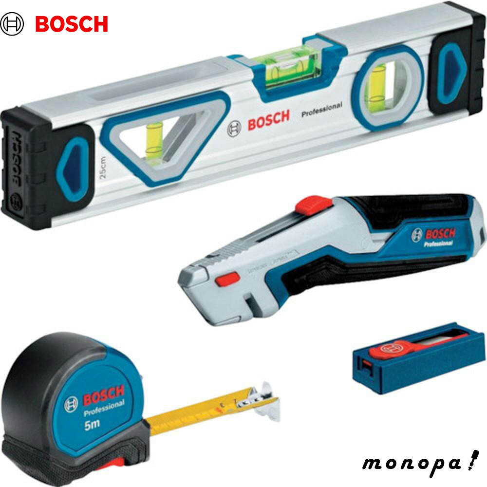 【500円OFFクーポン配布中 11/30~12/1】 ボッシュ ハンドツール4PCセット 1600A027M3