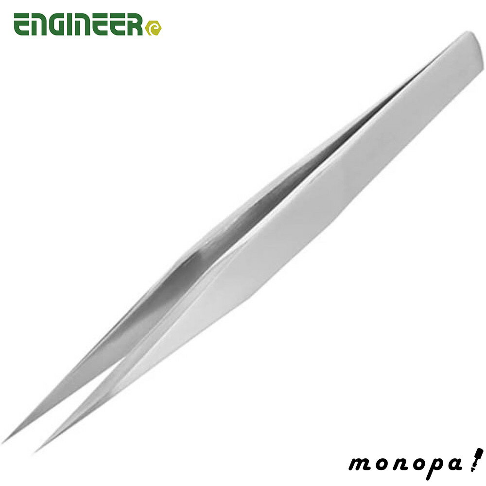 【ポイント3倍 11/18~11/27】 エンジニア ENGINEER 鉄腕ピンセット 標準タイプ PT-16 DIY 工具 精密作業 高精度 非磁性 耐食性 耐酸性 ステンレス製 ホビー クラフト プロユース