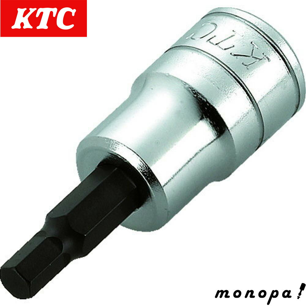 KTC 京都機械工具 9.5mm 3/8インチ ショートヘキサゴン ビットソケット 3mm BT303S
