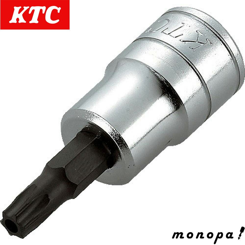 KTC 京都機械工具 9.5mm 3/8インチ ショートT型 いじり止め トルクス ビットソケット T20 BT3T20HS