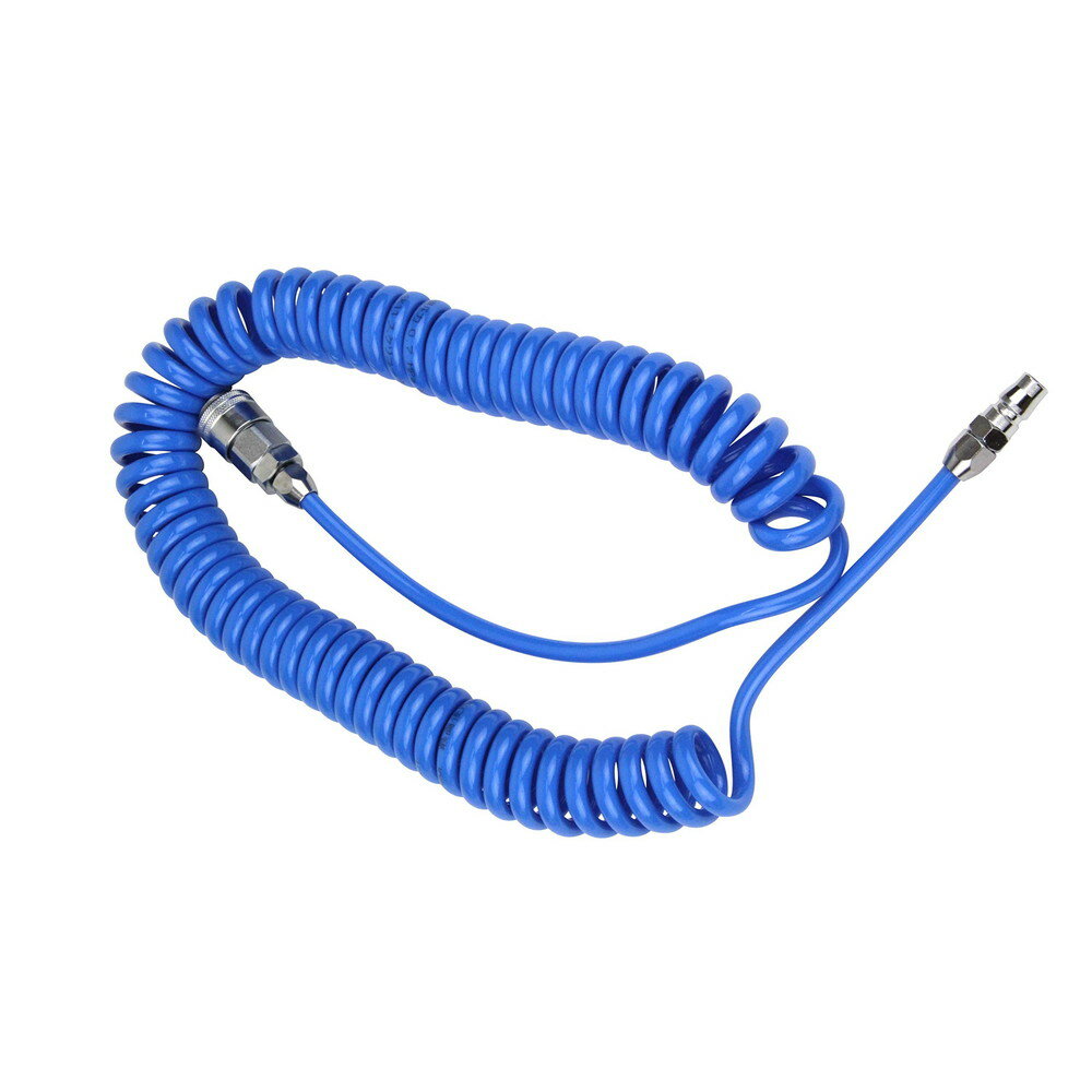 【11/4~ ポイントアップ】 E-Value 藤原産業 スクリューエアーホース スリムタイプ 内径5mm×外径8mm 6m SAH-6S