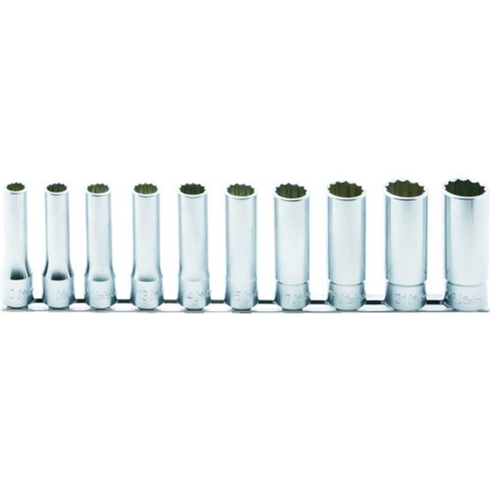 【500円OFFクーポン配布中 11/30~12/1】 Ko-ken 12角ディープソケットセット RS4305M-10