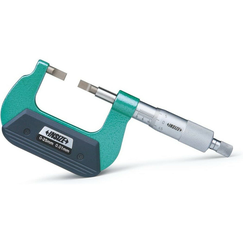 【1/19 エントリー開始 抽選で最大100%ポイントバック】 INSIZE ブレードマイクロメータ 3232-75A