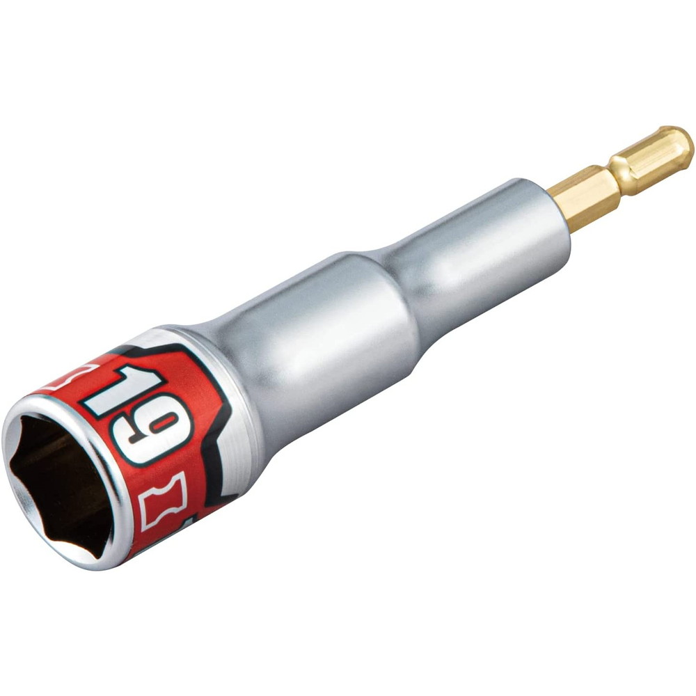 【抽選で最大100%ポイントバック エントリー受付中】 KTC 京都機械工具 40V対応 インパクトドライバ用ソケットビット19mm 難攻不落 6角 BZP63A-19