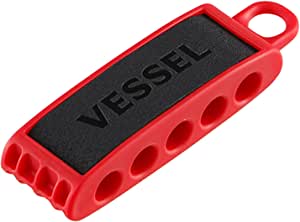 ベッセル VESSEL ビットホルダー 5本収納用 赤 BH-05R